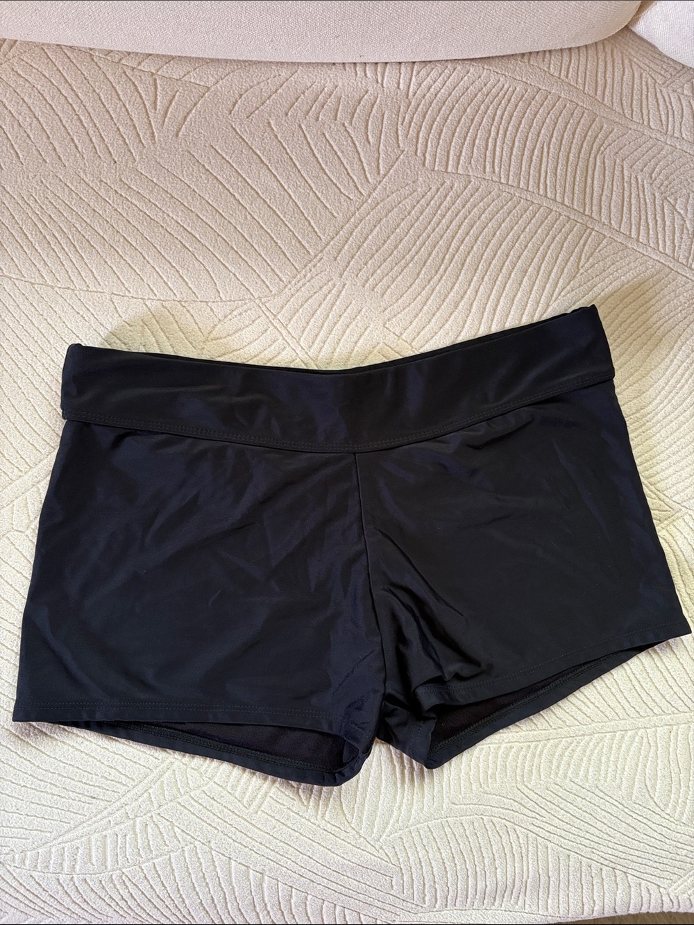 Black Women's Swim/Active Shorts